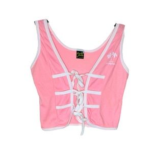 Florida pink tank crop top size XL juniors